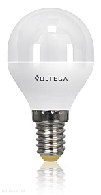 Лампа светодиодная Шар Voltega Е14 2800К 5.5W VG2-G2E14warm5W