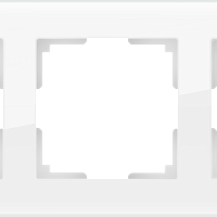 Рамка на 3 поста (белый,стекло) Werkel WL01-Frame-03