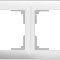 Рамка на 2 поста (белый) Werkel WL14-Frame-02