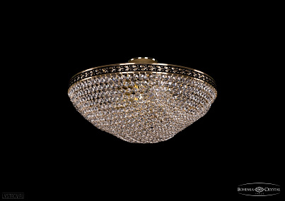 Хрустальная потолочная люстра Bohemia IVELE Crystal 1932/45Z/GB