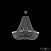 Большая хрустальная люстра Bohemia IVELE Crystal 19113/H2/90IV Ni