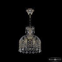 Хрустальный подвесной светильник Bohemia IVELE Crystal 14783/24 G Leafs