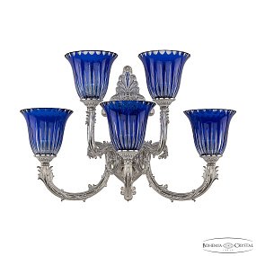 Бра Bohemia Ivele Crystal Florence 7109B15/3+2/210 NW P2 U Clear-Blue/H-1K