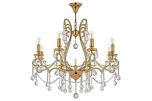 Хрустальная подвесная люстра Dio D'Arte Isola E 1.1.8.600 G