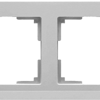Рамка на 4 поста (серебряный) Werkel WL04-Frame-04