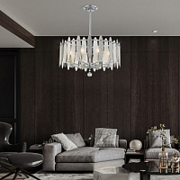 Подвесная хрустальная люстра Arte Milano 373309/8/350/570 CR