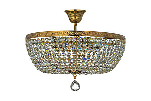 Хрустальная потолочная люстра Arti Lampadari Castellana E 1.3.40.501 G