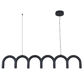 Подвесная светодиодная люстра Arte Lamp WARHOL A3258SP-45BK