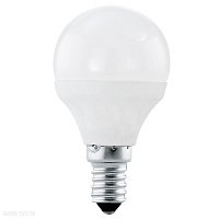 Лампа светодиодная P45, 4W (Е14), 3000K, 320lm EGLO LM_LED_E14 11419