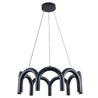 Подвесная светодиодная люстра Arte Lamp WARHOL A3258LM-45BK