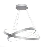 Светодиодный подвесной светильник Лючера Кольцо Серебро TLRU2-30/40-01-gr