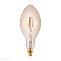 Светодиодная лампа E140, 4W(E27), 2200K, 400lm, янтарь, диммир. EGLO LM_LED_E27 12591
