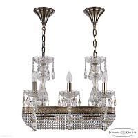 Хрустальная подвесная люстра Bohemia IVELE Crystal 1452/6/195/600 FP