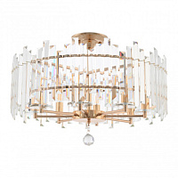 Потолочная хрустальная люстра Arte Milano 372409/8/100/570 GD