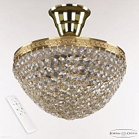Хрустальная потолочная люстра Bohemia IVELE Crystal 19321/25IV/LED-DIM G