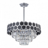 Подвесная хрустальная люстра Arte Milano 375009/4+2/300/480 CR