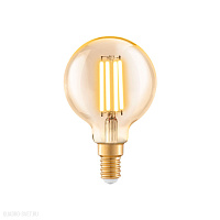 Лампа светодиодная G60, 4W(E14), 2200K, янтарный EGLO LM_LED_E14 11782