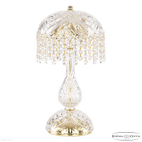 Хрустальная настольная лампа Bohemia IVELE Crystal 14781L1/22 G R