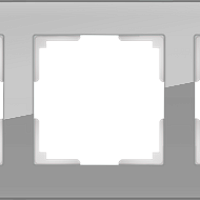 Рамка на 5 постов (серый,стекло) Werkel WL01-Frame-05