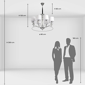 Подвесная люстра MW-Light Палермо 386018408