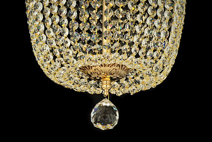 Хрустальная потолочная люстра Arti Lampadari Castellana E 1.2.25.501 G