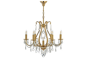 Хрустальная подвесная люстра Arti Lampadari Ercolano E 1.1.6.602 G