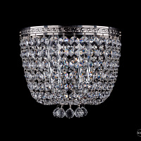 Бра хрустальное Bohemia IVELE Crystal 1928/2W/Ni