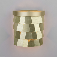 Настенный светильник с металлическим абажуром Bogate's Corazza 317