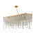 Большая хрустальная люстра Arti Lampadari Milano E 1.5.120X30.105 G