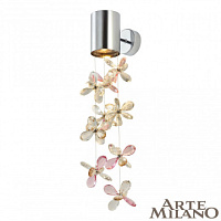 Бра светодиодное Arte Milano 11952B.D90.H600.LED Ni