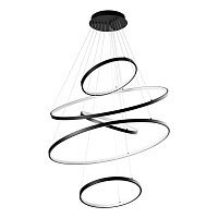 Каскадная светодиодная люстра Arte Lamp ARCANE A2974SP-137BK