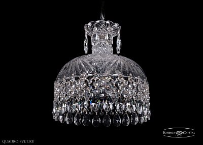Хрустальный подвесной светильник Bohemia IVELE Crystal 7715/30/Ni