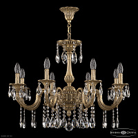 Хрустальная подвесная люстра Bohemia IVELE Crystal 73122/8/250 A FP