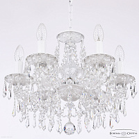 Хрустальная подвесная люстра Bohemia IVELE Crystal AL16303/6/141 WG