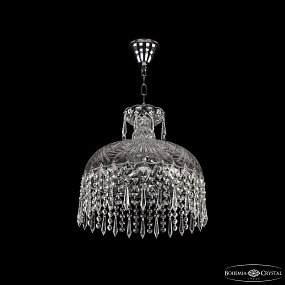 Хрустальный подвесной светильник Bohemia IVELE Crystal 14781/35 Ni Drops