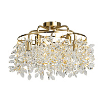Потолочная люстра с хрусталем De City Лайма 467015205