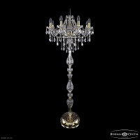 Торшер с хрусталем Bohemia IVELE Crystal 1415T1/8/200-160 G