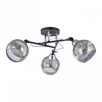 Потолочная люстра Arte Milano 323685/3B BK+CR