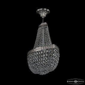 Хрустальная подвесная люстра Bohemia IVELE Crystal 19283/H1/55IV Ni