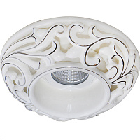 Встраиваемый светильник Donolux N1630-White+silver