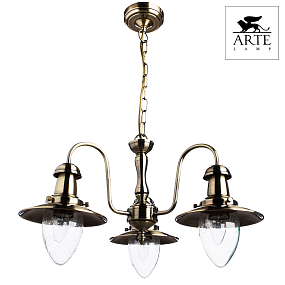 Люстра подвесная Arte Lamp FISHERMAN A5518LM-3AB