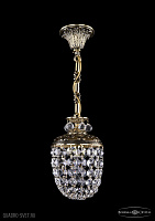 Хрустальный подвесной светильник Bohemia IVELE Crystal 1777/14/GB