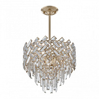Подвесная хрустальная люстра Arte Milano 378019/6/300/390 GD