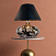 Настольная лампа Zumaline ADANA 5526BKGO