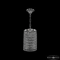 Хрустальный подвесной светильник Bohemia IVELE Crystal 19201/15IV Ni R