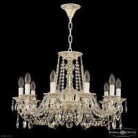 Хрустальная подвесная люстра Bohemia IVELE Crystal AL16302/10/240 WMG