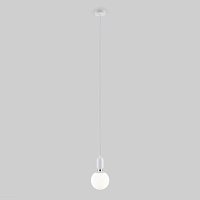 Подвесной светильник с длинным тросом Eurosvet Bubble Long 50158/1 белый