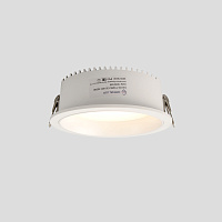 Встраиваемый светодиодный светильник Crystal Lux CLT 529C135 WH 3000K