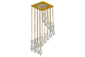 Встраиваемый хрустальный светильник Dio D'Arte Tayo GU10.5.14.8x8.706 G