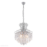 Люстра подвесная Crystal Lux SEVILIA SP4 SILVER